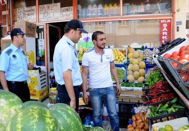 Şehitkamil Belediyesi Zabıta Ekipleri İş Yerlerini Denetledi