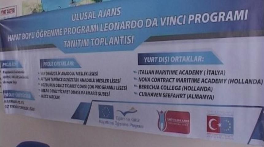 75.yıl Meslek Lisesi Ab Proje Koordinat&ouml;r&uuml; Oldu