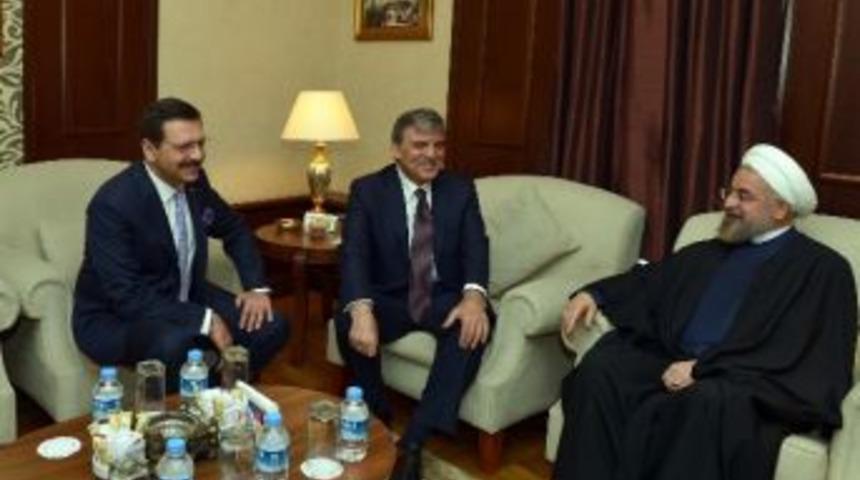Cumhurbaşkanı G&uuml;l Ve İran İslam Cumhuriyeti Cumhurbaşkanı Ruhani, T&uuml;rk-iran İş Forumu'na Katıldı
