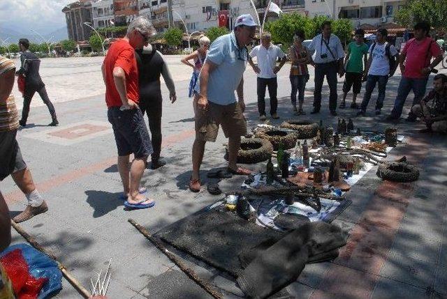 Fethiye de Deniz Dibi Temizliği 1