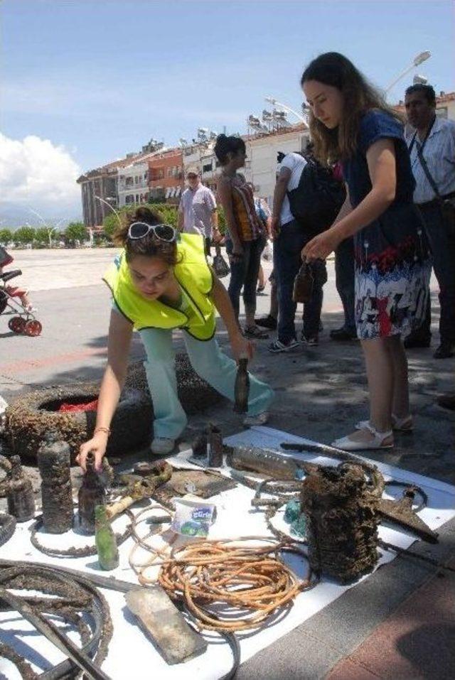Fethiye de Deniz Dibi Temizliği 2