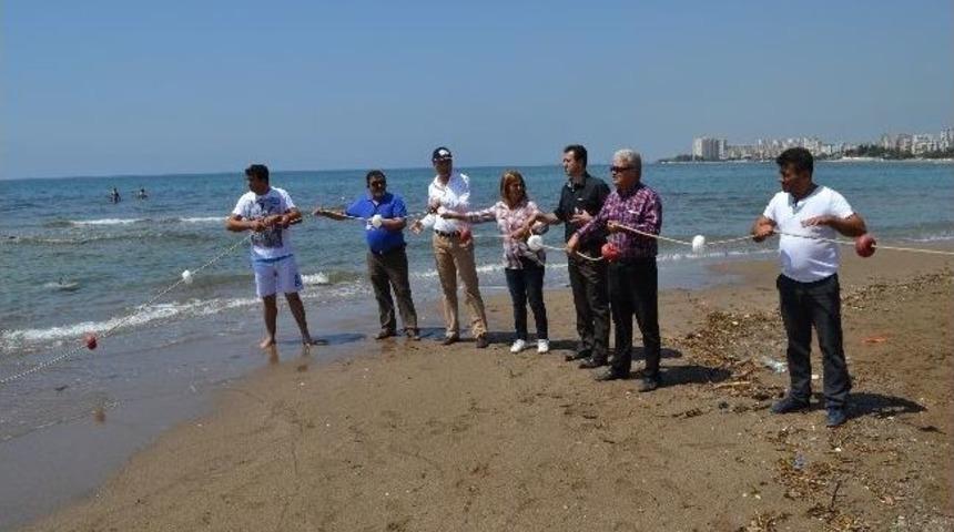 Mezitli Sahillerinde Boğulmalara Karşı G&uuml;venlik &Ouml;nlemleri Alındı