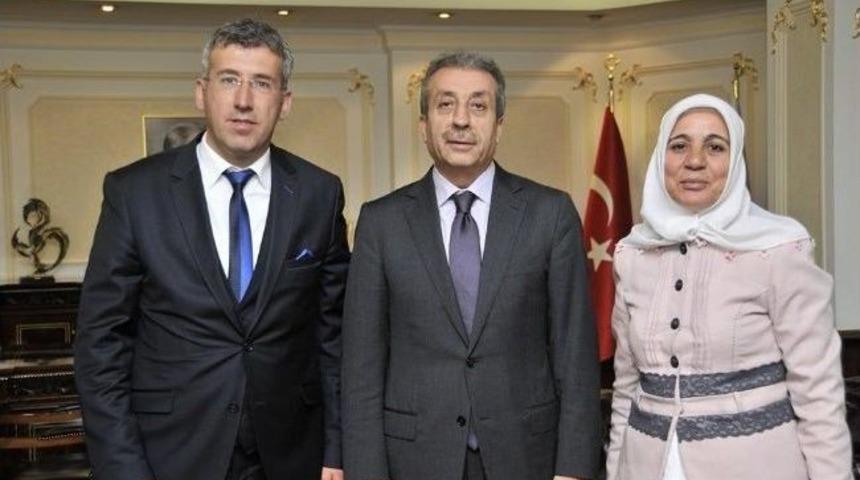 Başkan Güler, Bakan Eker'i Ziyaret Etti