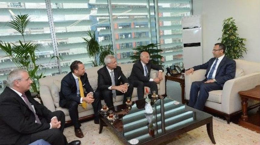 Rwe - Turcas Y&ouml;neticileri Vali Demir'i Ziyaret Etti