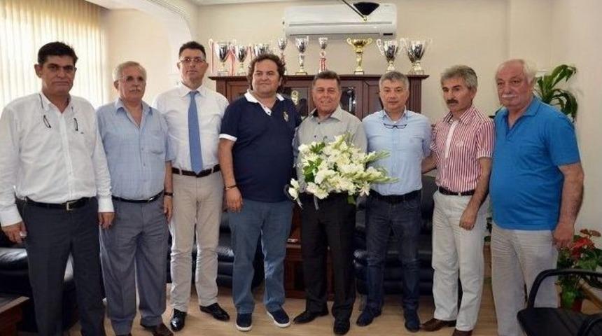 Aydınspor 1923 Y&ouml;netiminden Zeynel Akın&rsquo;a Ziyaret