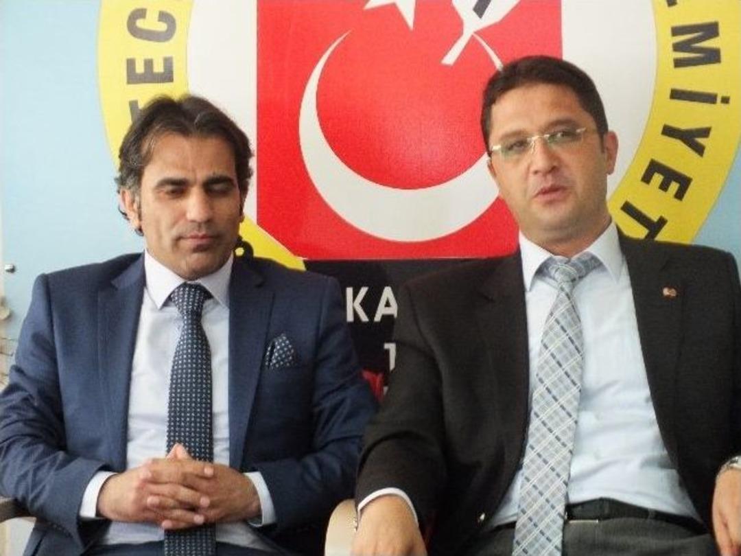 Kayseri Gazeteciler Cemiyeti Başkanı Metin K&ouml;sedağ&rsquo;ı Tebrik Ziyaretleri S&uuml;r&uuml;yor