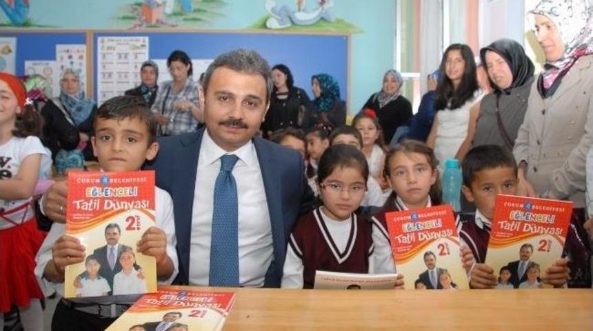 &Ccedil;orum Belediyesi&rsquo;nden &Ccedil;ocuklara Tatil Kitabı