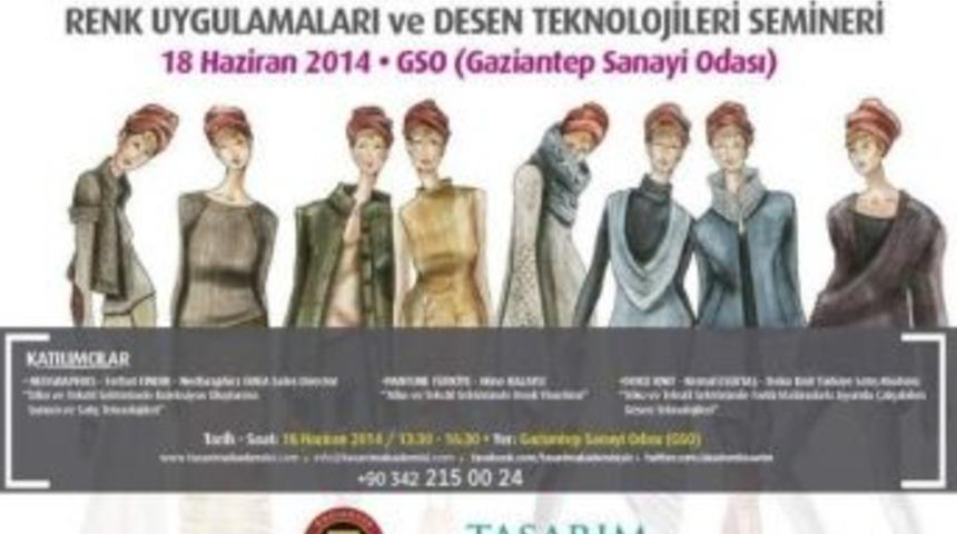 Triko Ve Tekstil Sekt&ouml;r&uuml;nde Renk Ve Desen Semineri Gso&rsquo;da Yapılacak