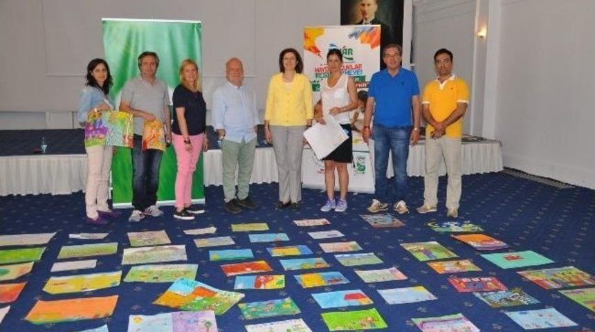 33. Pınar Resim Yarışması'nda 23 Minik Ressama &Ouml;d&uuml;l