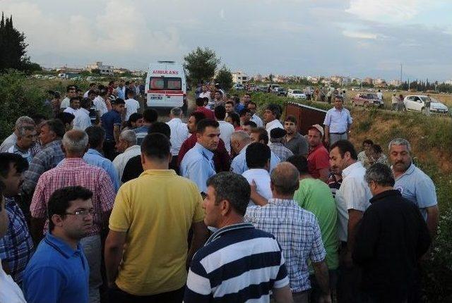 Traktör Sulama Kanalına Uçtu: 1 Ölü, 1 Yaralı