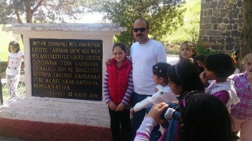 Yakutiye Aliravi İlkokulu &Ouml;ğrencileri Tabyaları Gezdi