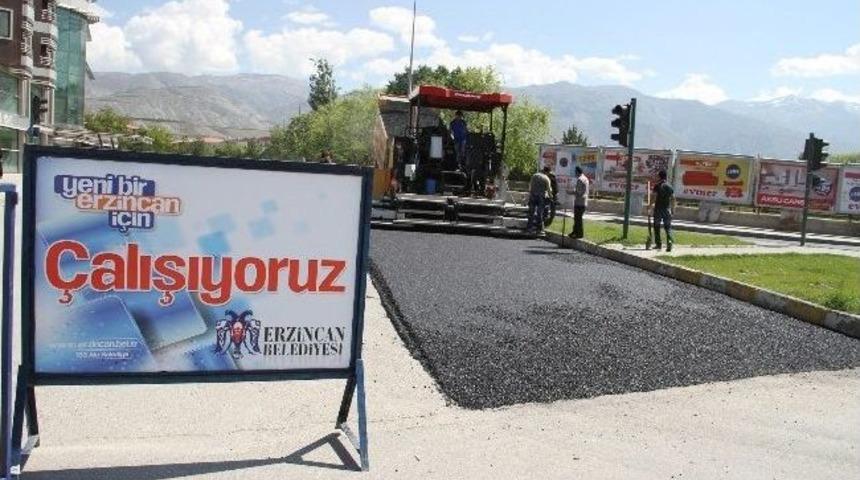 Terzibaba Caddesi Asfaltı Yenileniyor