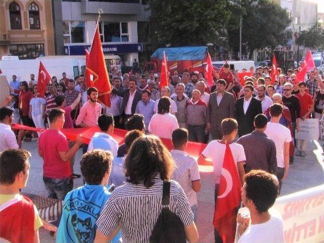 Uzunk&ouml;pr&uuml; &Uuml;lk&uuml; Ocakları ndan Bayrak Y&uuml;r&uuml;y&uuml;ş&uuml; 1