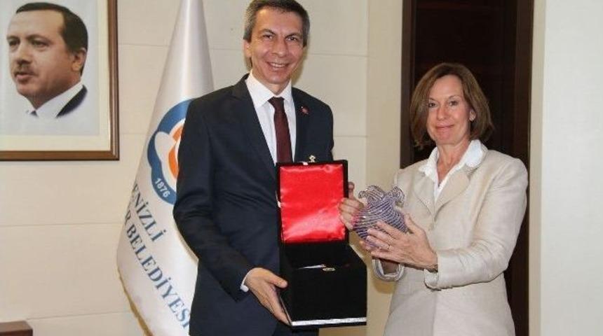 L&uuml;ksemburg B&uuml;y&uuml;kel&ccedil;isi&rsquo;nden Denizli B&uuml;y&uuml;kşehir Belediyesi&rsquo;ne Ziyaret