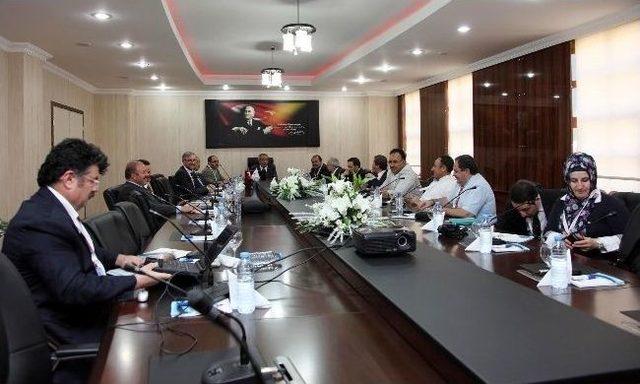 Dap Bölgesi Üniversiteler Birliği Üst Kurul Toplantısı Ağrı da Yapıldı 1