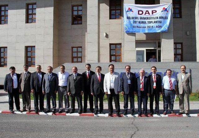 Dap Bölgesi Üniversiteler Birliği Üst Kurul Toplantısı Ağrı da Yapıldı 3