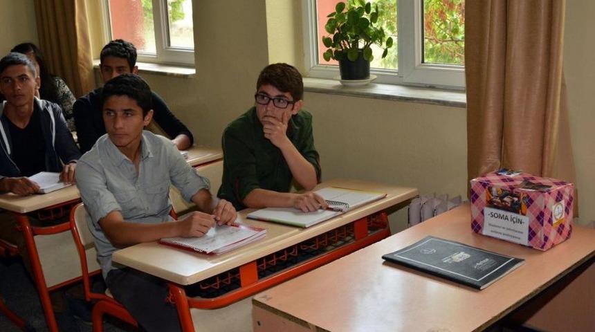 Öğrencilerden Soma'ya Yardım