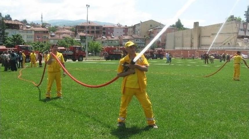Niksar&rsquo;da Yangın Tatbikatı