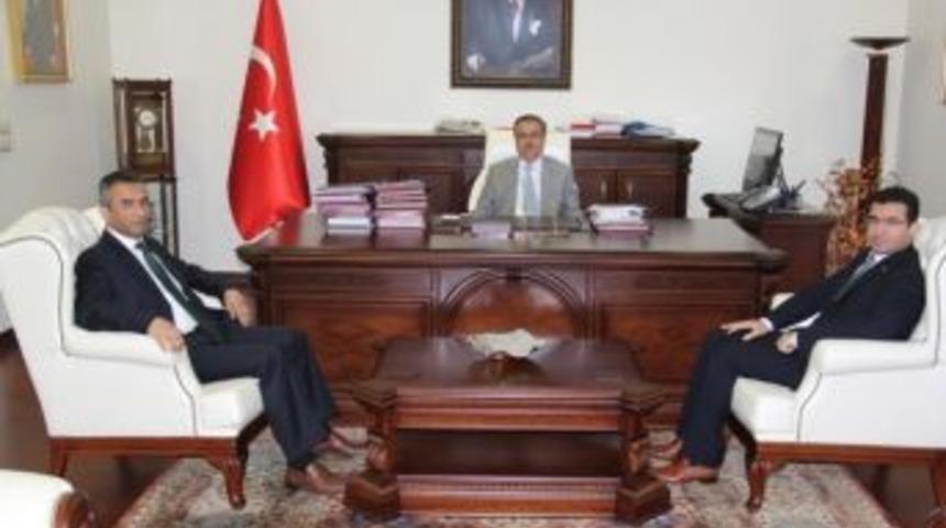 Vergi Denetim Kurulu Başkanlığından Valiye Ziyaret