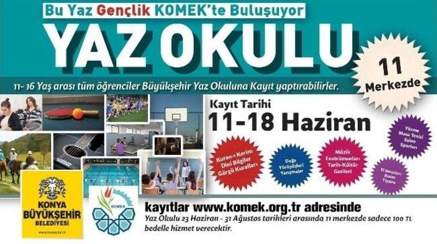 Gençlik Komek Yaz Okulu’nda Buluşacak