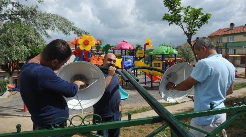 Yenidoğan Mahallesi Parkına Yeni Aydınlatmalar