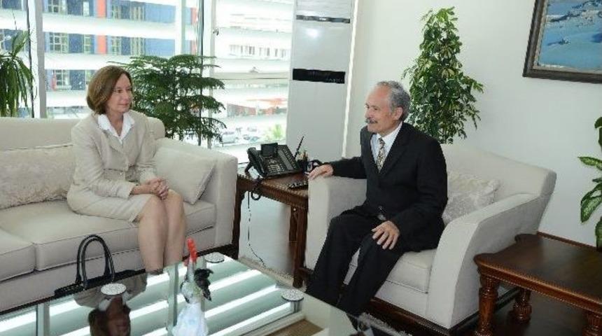 L&uuml;ksemburg Ankara B&uuml;y&uuml;kel&ccedil;isi&rsquo;nden Denizli Valiliği&rsquo;ne Ziyaret