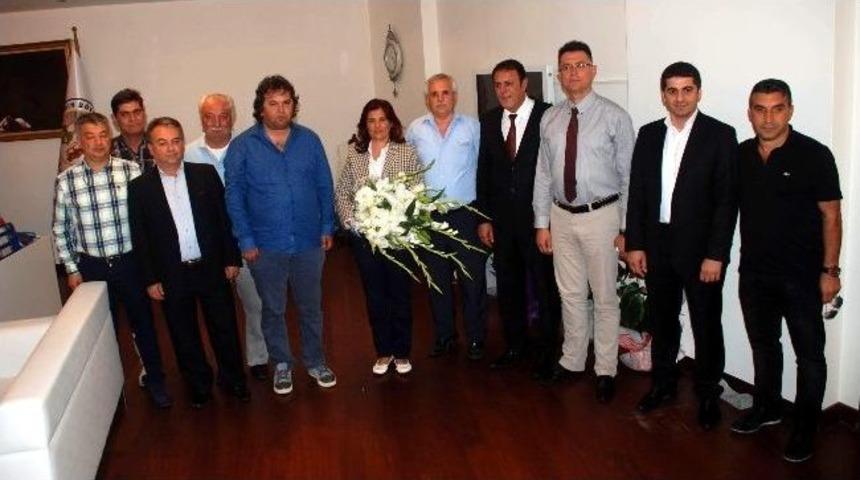 Aydınspor 1923 Y&ouml;netimi &Ccedil;er&ccedil;ioğlu&rsquo;nu Ziyaret Etti