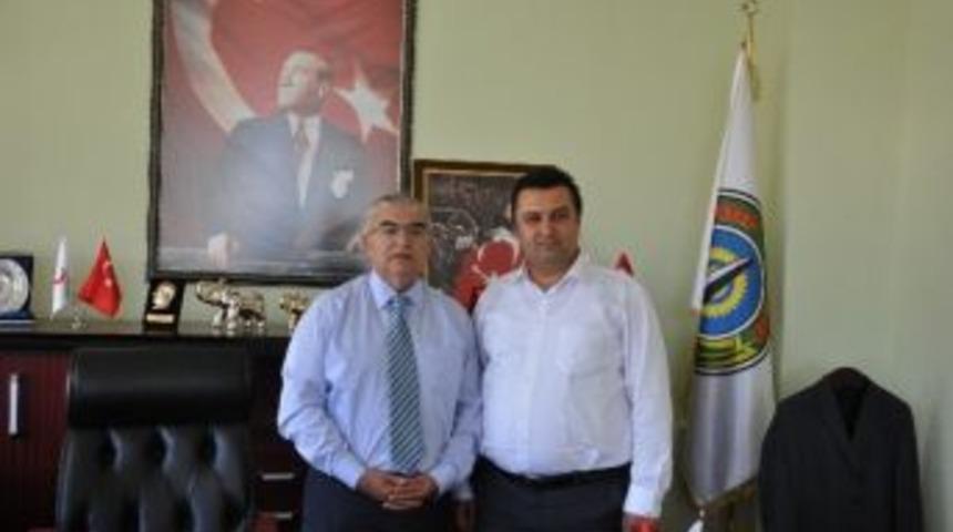 &Ccedil;orlu Belediye Başkanı Baysal'dan Malkara Belediye Başkanı Yurdakul'a Ziyaret