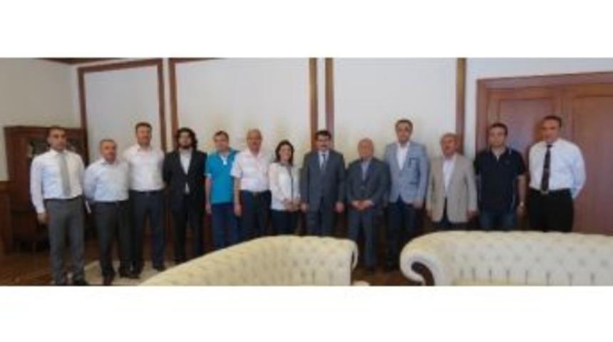 Gazeteciler Cemiyeti'nden Vali Şahin&rsquo;e Ziyaret