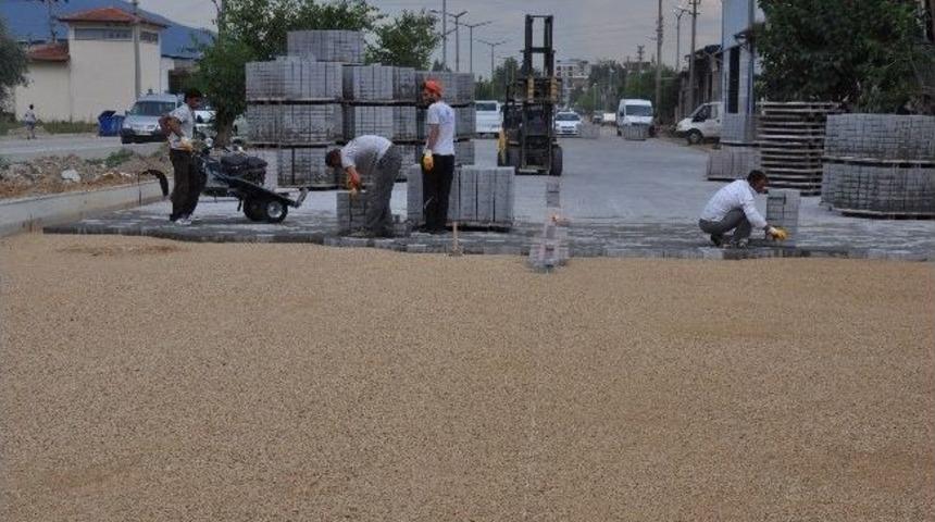 Nazilli Osb&rsquo;de Yol &Ccedil;alışmaları Devam Ediyor