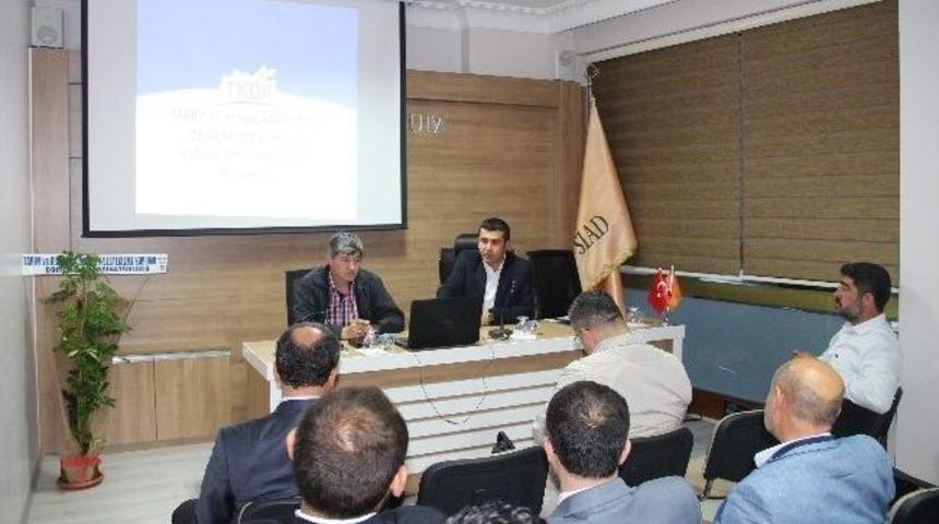 Tkdk &Ccedil;orum İl Koordinat&ouml;r&uuml; Dağdelen M&uuml;siad&rsquo;ın Konuğu Olduğu