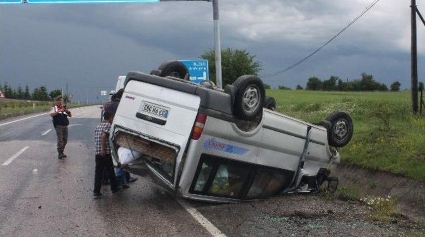 Kastamonu&rsquo;da Trafik Kazası: 1 Yaralı