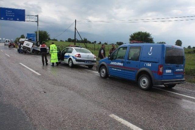 Kastamonu’da Trafik Kazası: 1 Yaralı