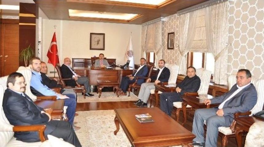 Hgyd Y&ouml;netimi Vali Başk&ouml;y'&uuml; Ziyaret Etti