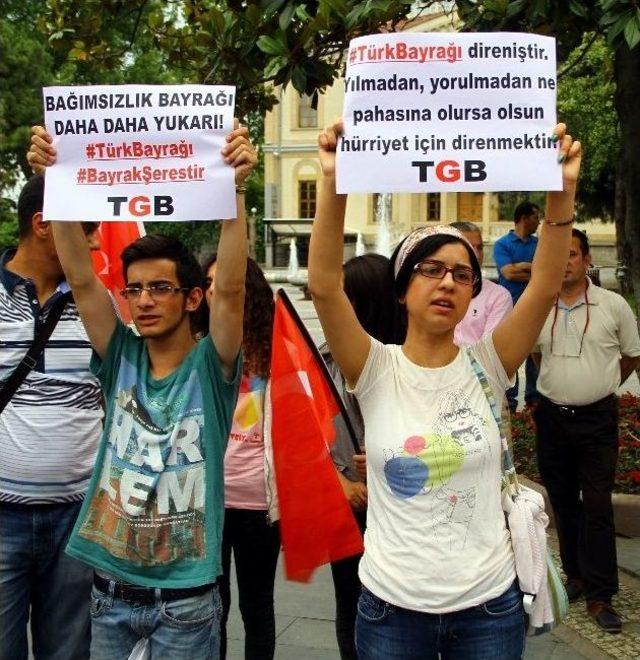Add&rsquo;den &lsquo;bayrağa Saygı&rsquo; Y&uuml;r&uuml;y&uuml;ş&uuml; 2