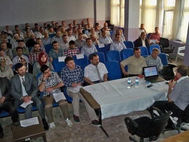 Malkara&rsquo;da Cami İmam Hatiplerine Eğitim Semineri D&uuml;zenlendi 1