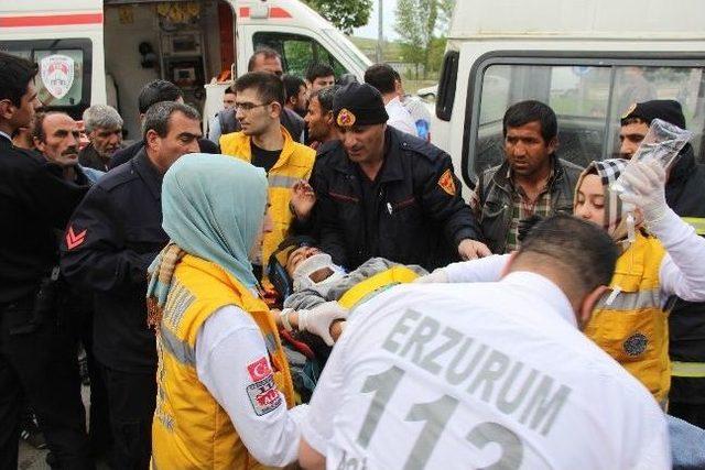 Erzurum&rsquo;da 2 Ayrı Trafik Kazası: 1 &Ouml;l&uuml;, 9 Yaralı 2