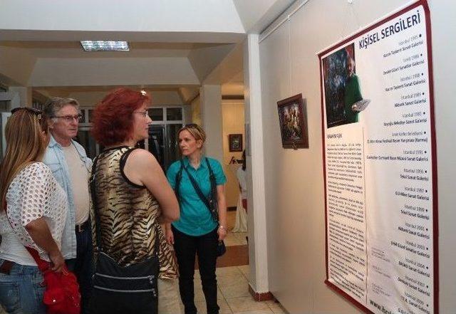 İbrahim Aşık’ın Akrilik Çalışmaları Hksm’de 1