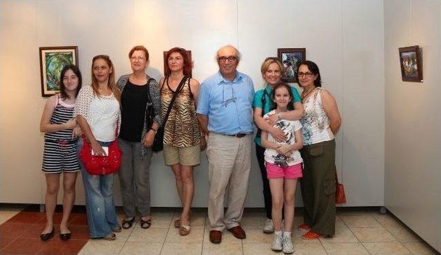 İbrahim Aşık’ın Akrilik Çalışmaları Hksm’de 2