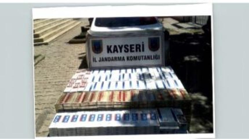 Jandarmadan Ka&ccedil;ak Sigara Operasyonu