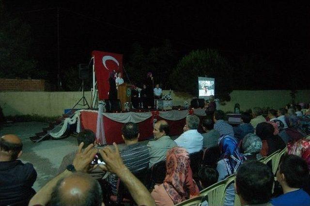 Lapseki İl&ccedil;esinde Mavera Şiir Akşamları 1