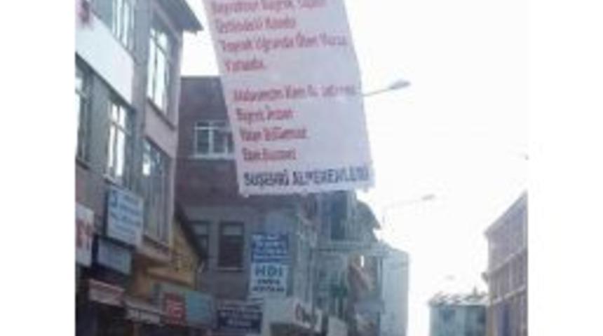 Suşehri Bbp&rsquo;den T&uuml;rk Bayrağının İndirilmesine Tepki