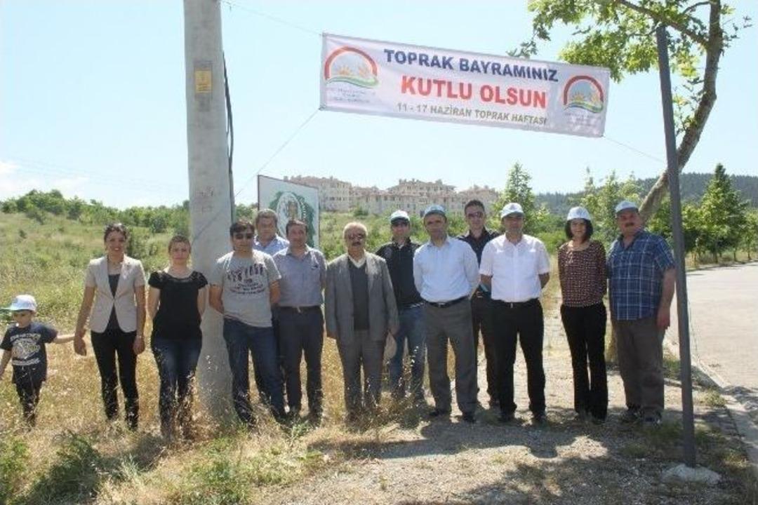 D&uuml;zce&rsquo;de Toprak Bayramı Kutlandı