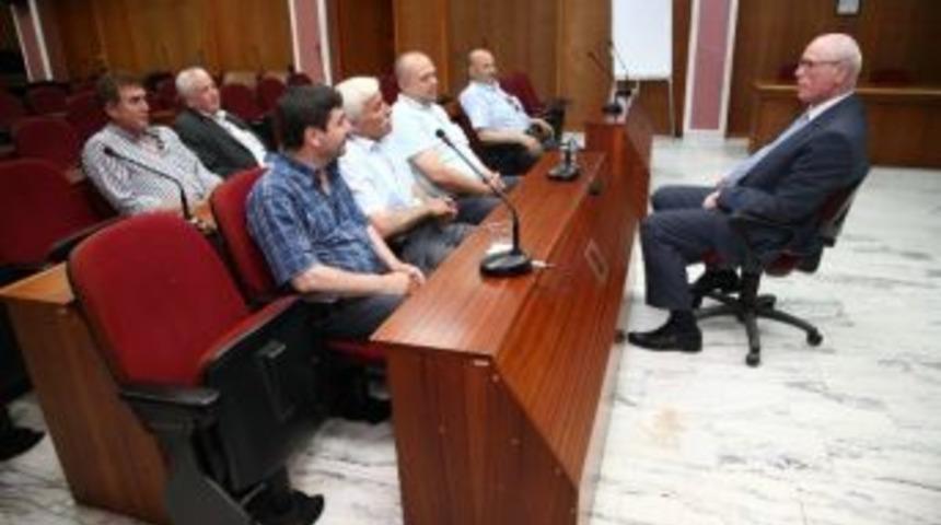 Başkan Kurt Minib&uuml;s Şof&ouml;rlerinin Sorunlarını Dinledi