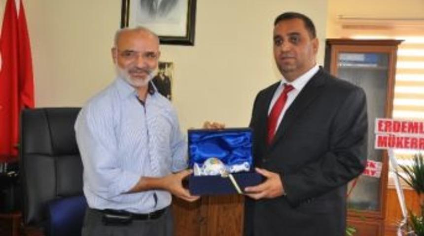 Başkan Can&rsquo;dan M&uuml;ft&uuml; Erenay&rsquo;a Hayırlı Olsun Ziyareti
