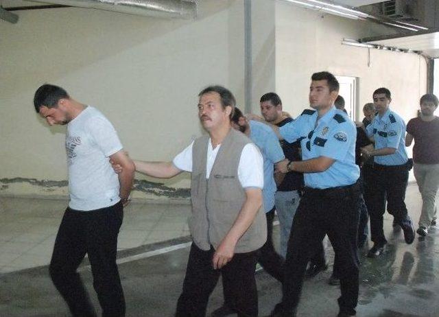 Edirne'de Polisin Şehit Olmasına Neden Olan Zanlılar Adliyede