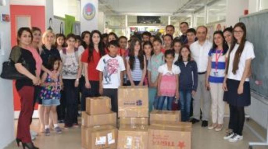 Kardeş Okula Kitap Yardımında Bulundular