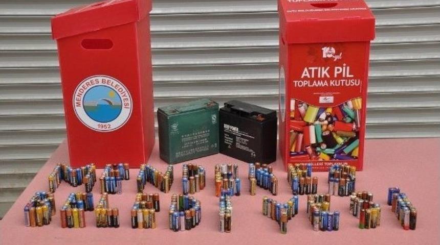 Menderesliler Atık Pil Toplamada Rekor Kırdı