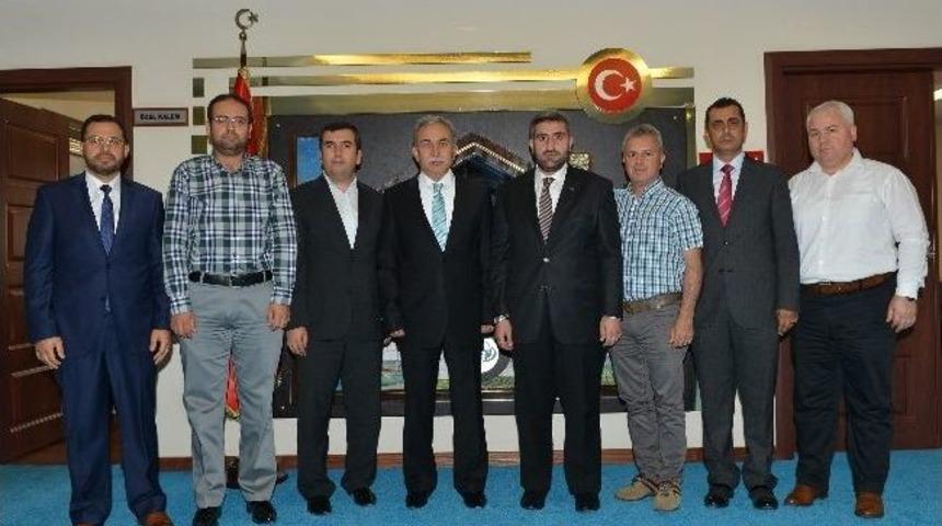 Askon&rsquo;dan Vali B&uuml;y&uuml;k'e Hayırlı Olsun Ziyareti