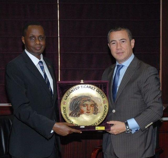 Ruanda B&uuml;y&uuml;kel&ccedil;isinden Gto&rsquo;ya Ziyaret 1